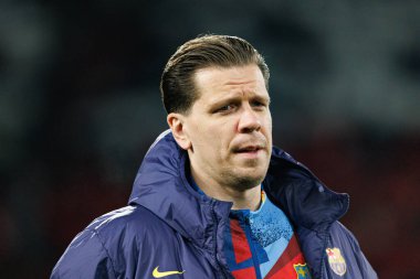 Wojciech Szczesny Copa Del Rey çeyrek final maçında Albacete Balompie ve FC Barcelona (Maciej Rogowski / Ball Raw Images) takımları arasında görüldü)