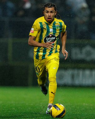 CD Tondela ve SL Benfica (Maciej Rogowski / Ball Raw Images) arasında oynanan Liga Portekiz maçı sırasında görüldü.)