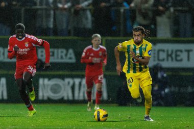 CD Tondela ve SL Benfica (Maciej Rogowski / Ball Raw Images) arasında oynanan Liga Portekiz maçı sırasında görüldü.)