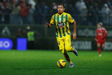 CD Tondela ve SL Benfica (Maciej Rogowski / Ball Raw Images) arasında oynanan Liga Portekiz maçı sırasında görüldü.)