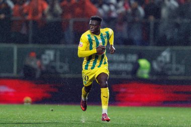 CD Tondela ve SL Benfica (Maciej Rogowski / Ball Raw Images) arasında oynanan Liga Portekiz maçı sırasında görüldü.)