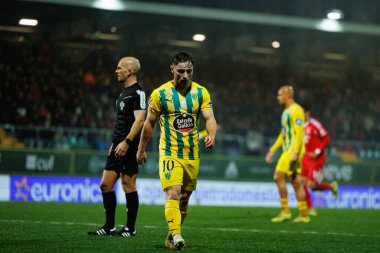 CD Tondela ve SL Benfica (Maciej Rogowski / Ball Raw Images) arasında oynanan Liga Portekiz maçı sırasında görüldü.)