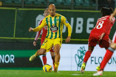 CD Tondela ve SL Benfica (Maciej Rogowski / Ball Raw Images) arasında oynanan Liga Portekiz maçı sırasında görüldü.)