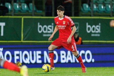 Antonio Silva, Liga Portekiz maçı sırasında CD Tondela ve SL Benfica arasında görüldü (Maciej Rogowski / Ball Raw Images)