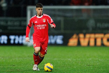 Samuel Dahl, Liga Portekiz maçı sırasında CD Tondela ve SL Benfica arasında görüldü (Maciej Rogowski / Ball Raw Images)