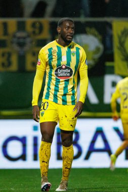 Brayan Medina, CD Tondela ve SL Benfica (Maciej Rogowski / Ball Raw Images) arasındaki Liga Portekiz maçı sırasında görüldü.)