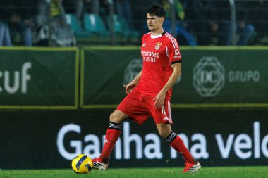 Antonio Silva, Liga Portekiz maçı sırasında CD Tondela ve SL Benfica arasında görüldü (Maciej Rogowski / Ball Raw Images)