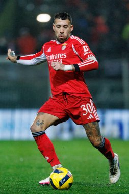 Nicolas Otamendi, Liga Portekiz 'de CD Tondela ve SL Benfica (Maciej Rogowski / Ball Raw Images) arasında oynarken görüldü.)
