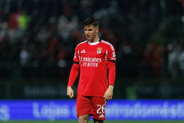 Samuel Dahl, Liga Portekiz maçı sırasında CD Tondela ve SL Benfica arasında görüldü (Maciej Rogowski / Ball Raw Images)