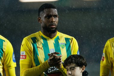 Liga Portekiz 'de CD Tondela ve SL Benfica (Maciej Rogowski / Ball Raw Images) arasında oynanan maçta Jordan Siebatcheu görüldü.)