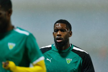 Liga Portekiz 'de CD Tondela ve SL Benfica (Maciej Rogowski / Ball Raw Images) arasında oynanan maçta Jordan Siebatcheu görüldü.)