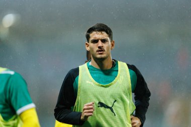 Christian Marques CD Tondela ve SL Benfica (Maciej Rogowski / Ball Raw Images) arasındaki Liga Portekiz maçı sırasında görüldü)