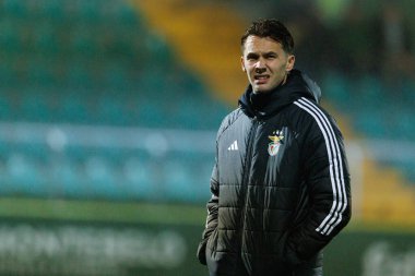 Amar Dediç, CD Tondela ve SL Benfica (Maciej Rogowski / Ball Raw Images) arasındaki Liga Portekiz maçı sırasında görüldü)