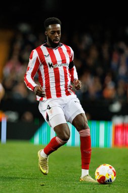 Inaki Williams Copa Del Rey çeyrek final maçında Valencia CF ve Athletic Club (Maciej Rogowski / Ball Raw Images) takımları arasında görüldü.)