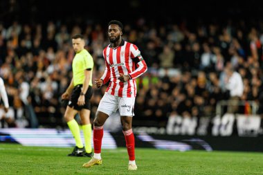 Inaki Williams Copa Del Rey çeyrek final maçında Valencia CF ve Athletic Club (Maciej Rogowski / Ball Raw Images) takımları arasında görüldü.)