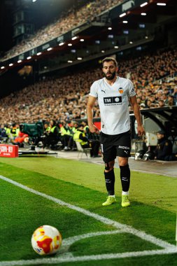 Luis Rioja, Copa Del Rey çeyrek final maçında Valencia CF ve Athletic Club (Maciej Rogowski / Ball Raw Images) takımları arasında görüldü.)