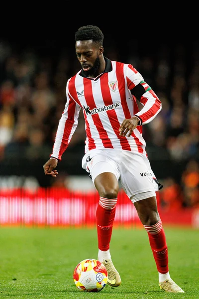 Inaki Williams Copa Del Rey çeyrek final maçında Valencia CF ve Athletic Club (Maciej Rogowski / Ball Raw Images) takımları arasında görüldü.)