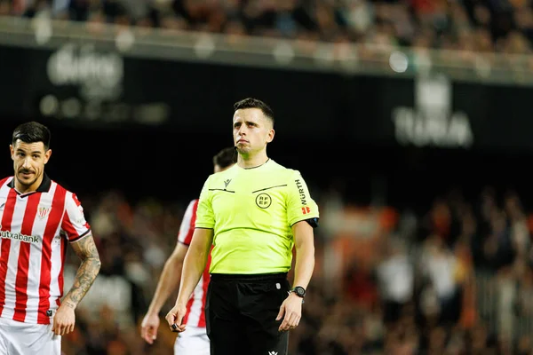 Victor Garcia Verdura, Copa Del Rey çeyrek final maçında Valencia CF ve Athletic Club (Maciej Rogowski / Ball Raw Images) takımları arasında görüldü.)
