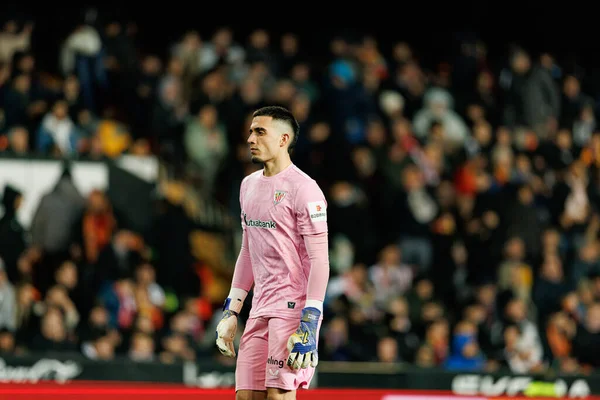 Alex Padilla, Copa Del Rey çeyrek final maçında Valencia CF ve Athletic Club (Maciej Rogowski / Ball Raw Images) takımları arasında görüldü.)