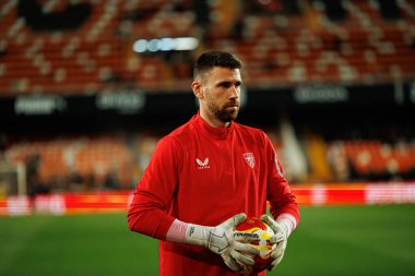 Unai Simon, Copa Del Rey çeyrek final maçında Valencia CF ve Athletic Club (Maciej Rogowski / Ball Raw Images) takımları arasında görüldü.)
