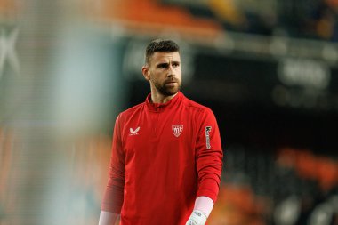 Unai Simon, Copa Del Rey çeyrek final maçında Valencia CF ve Athletic Club (Maciej Rogowski / Ball Raw Images) takımları arasında görüldü.)