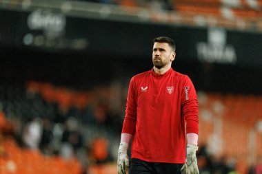 Unai Simon, Copa Del Rey çeyrek final maçında Valencia CF ve Athletic Club (Maciej Rogowski / Ball Raw Images) takımları arasında görüldü.)