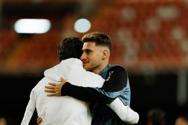 Robert Navarro, Copa Del Rey çeyrek final maçında Valencia CF ve Athletic Club (Maciej Rogowski / Ball Raw Images) takımları arasında görüldü.)