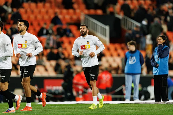 Luis Rioja, Copa Del Rey çeyrek final maçında Valencia CF ve Athletic Club (Maciej Rogowski / Ball Raw Images) takımları arasında görüldü.)