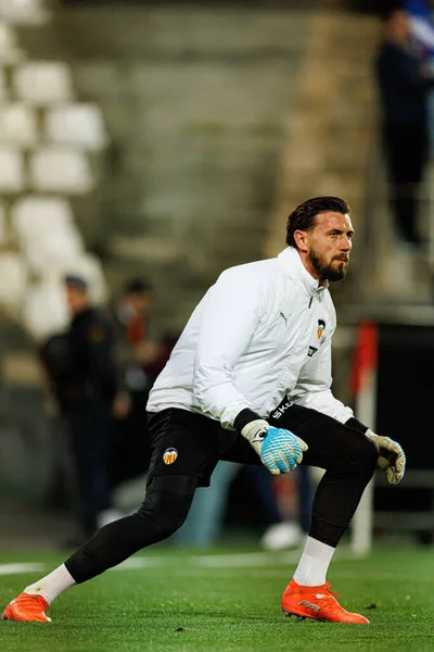 Valencia CF ve Athletic Club (Maciej Rogowski / Ball Raw Images) takımları arasında oynanan Copa Del Rey çeyrek final maçında Dimitrievski 'yi çaldı.)