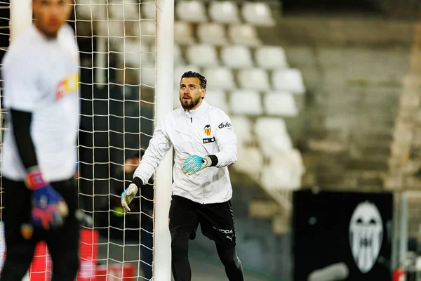 Valencia CF ve Athletic Club (Maciej Rogowski / Ball Raw Images) takımları arasında oynanan Copa Del Rey çeyrek final maçında Dimitrievski 'yi çaldı.)