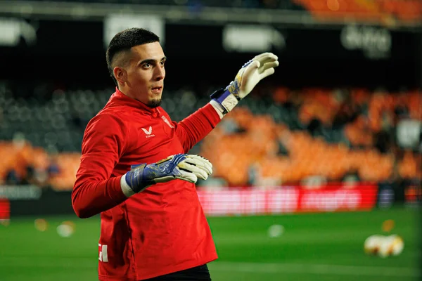 Alex Padilla, Copa Del Rey çeyrek final maçında Valencia CF ve Athletic Club (Maciej Rogowski / Ball Raw Images) takımları arasında görüldü.)