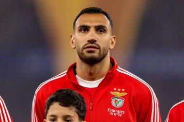 Vangelis Pavlidis seen during Champions League play off game between SL Benfica and Real Madrid CF  (Maciej Rogowski/Ball Raw Images)