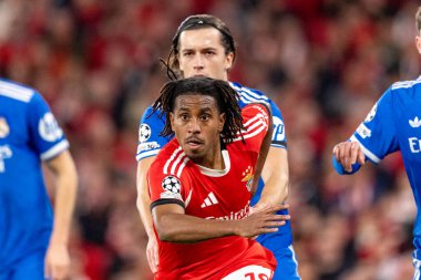 Leandro Barreiro Şampiyonlar Ligi maçında SL Benfica ve Real Madrid CF (Maciej Rogowski / Ball Raw Images)