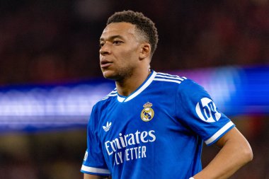 Kylian Mbappe Şampiyonlar Ligi maçında SL Benfica ve Real Madrid CF (Maciej Rogowski / Ball Raw Images)