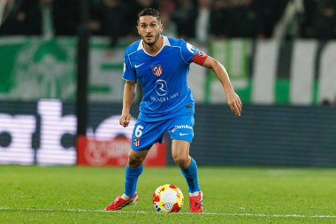 Real Betis Balompie ve Atletico de Madrid (Maciej Rogowski / Ball Raw Images) takımları arasında Copa Del Rey çeyrek final maçında görüldü.)