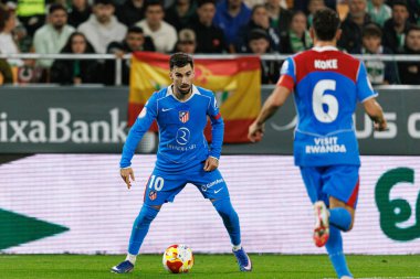 Alejandro Alex Baena seen during Copa Del Rey quarterfinal game between teams of Real Betis Balompie and Atletico de Madrid (Maciej Rogowski/Ball Raw Images)