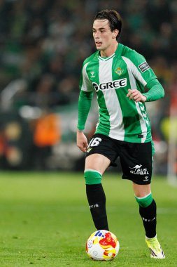 Valentin Gomez Copa Del Rey çeyrek final maçında Real Betis Balompie ve Atletico de Madrid (Maciej Rogowski / Ball Raw Images) takımları arasında görüldü.)