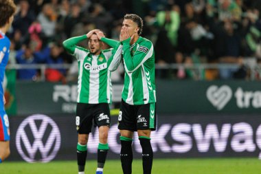Real Betis Balompie ve Atletico de Madrid (Maciej Rogowski / Ball Raw Images) takımları arasında oynanan Copa Del Rey çeyrek final maçında Nelson Deossa görüldü)