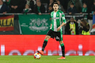 Marc Bartra, Real Betis Balompie ve Atletico de Madrid takımları arasında oynanan Copa Del Rey çeyrek final maçında görüldü (Maciej Rogowski / Ball Raw Images)