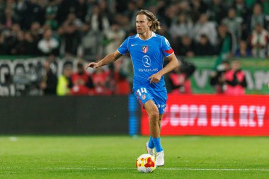 Marcos Llorente Copa Del Rey çeyrek final maçında Real Betis Balompie ve Atletico de Madrid (Maciej Rogowski / Ball Raw Images) takımları arasında görüldü.)