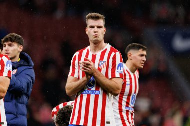 Alexander Sorloth seen during Copa Del Rey semifinal game between teams of Atletico de Madrid and FC Barcelona (Maciej Rogowski/Ball Raw Images)