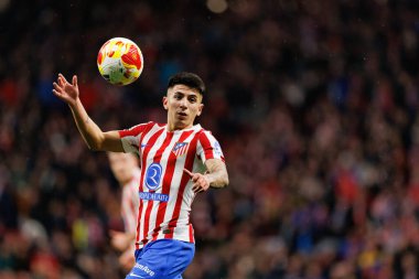 Atletico de Madrid ve FC Barcelona (Maciej Rogowski / Ball Raw Images) takımları arasında oynanan Copa Del Rey yarı final maçında Thiago Almada görüldü.)
