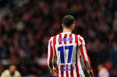 David Hancko, Copa Del Rey maçında Atletico de Madrid ve FC Barcelona takımları arasında görüldü (Maciej Rogowski / Ball Raw Images)