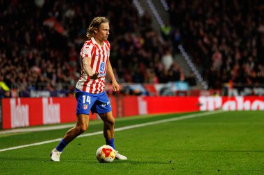 Marcos Llorente, Atletico de Madrid ve FC Barcelona (Maciej Rogowski / Ball Raw Images) takımları arasında oynanan Copa Del Rey yarı final maçında görüldü.)