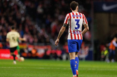 Matteo Ruggeri, Copa Del Rey maçında Atletico de Madrid ve FC Barcelona (Maciej Rogowski / Ball Raw Images) takımları arasında görüldü.)