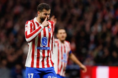 David Hancko, Copa Del Rey maçında Atletico de Madrid ve FC Barcelona takımları arasında görüldü (Maciej Rogowski / Ball Raw Images)