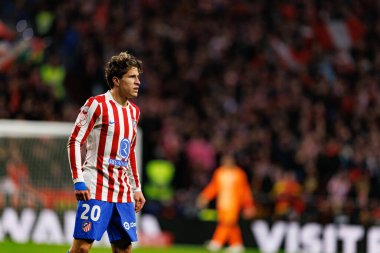 Giuliano Simeone Copa Del Rey maçında Atletico de Madrid ve FC Barcelona (Maciej Rogowski / Ball Raw Images) takımları arasında görüldü.)