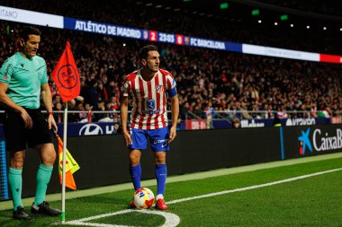 Koke, Copa Del Rey yarı final maçında Atletico de Madrid ve FC Barcelona (Maciej Rogowski / Ball Raw Images) takımları arasında görüldü.)