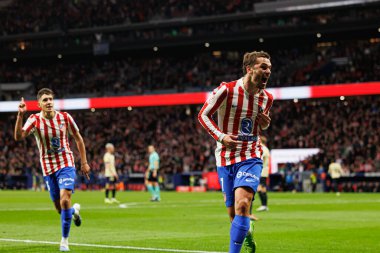 Antoine Griezmann, Atletico de Madrid ve FC Barcelona (Maciej Rogowski / Ball Raw Images) takımları arasında oynanan Copa Del Rey yarı final maçında attığı golü kutlarken görüldü.)