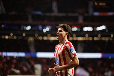 Julian Alvarez, Atletico de Madrid ve FC Barcelona takımları arasında oynanan Copa Del Rey yarı final maçında görüldü (Maciej Rogowski / Ball Raw Images)